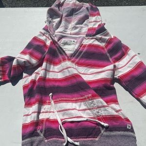 AE pull over French terry sweatshirt as Small